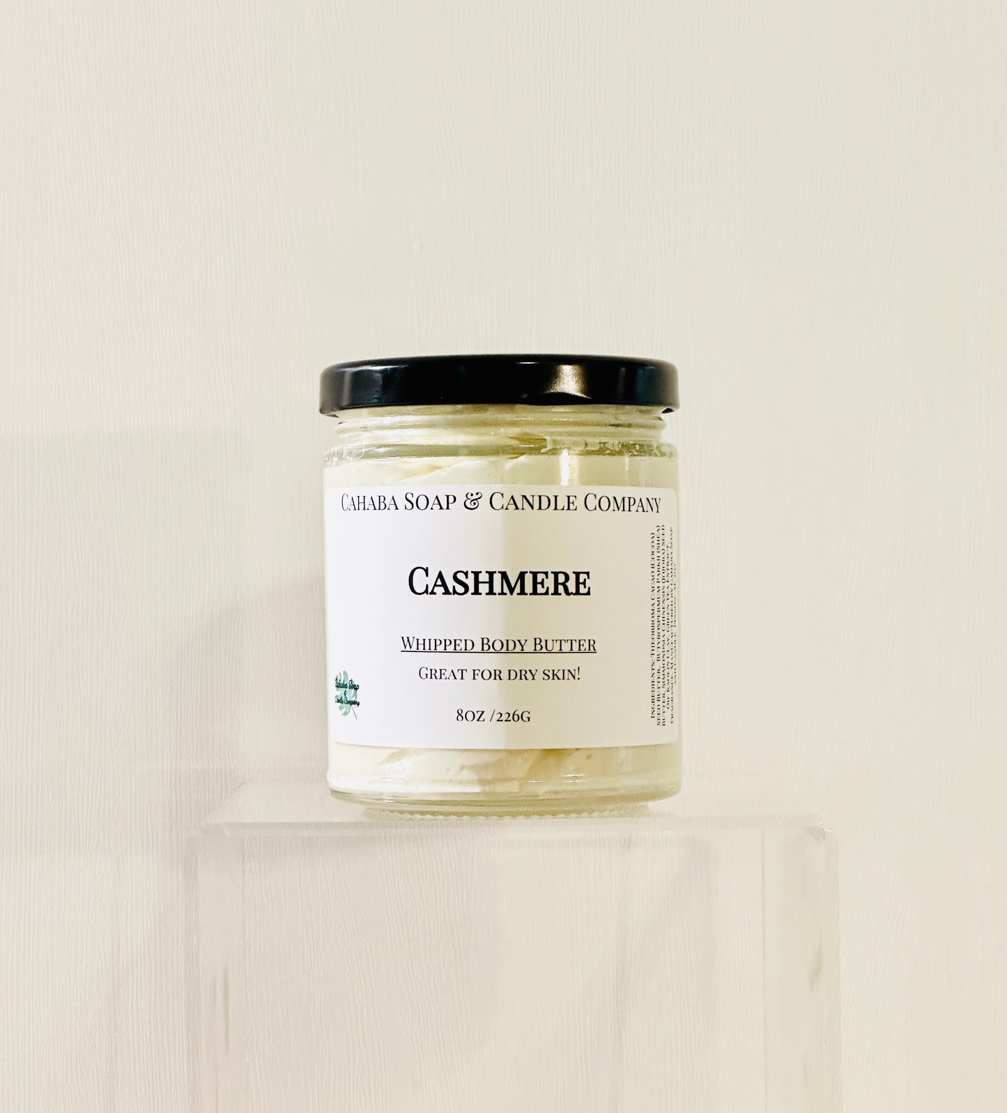Cashmere Body Butter (Best Seller) - Cahaba Soap and Candle Company