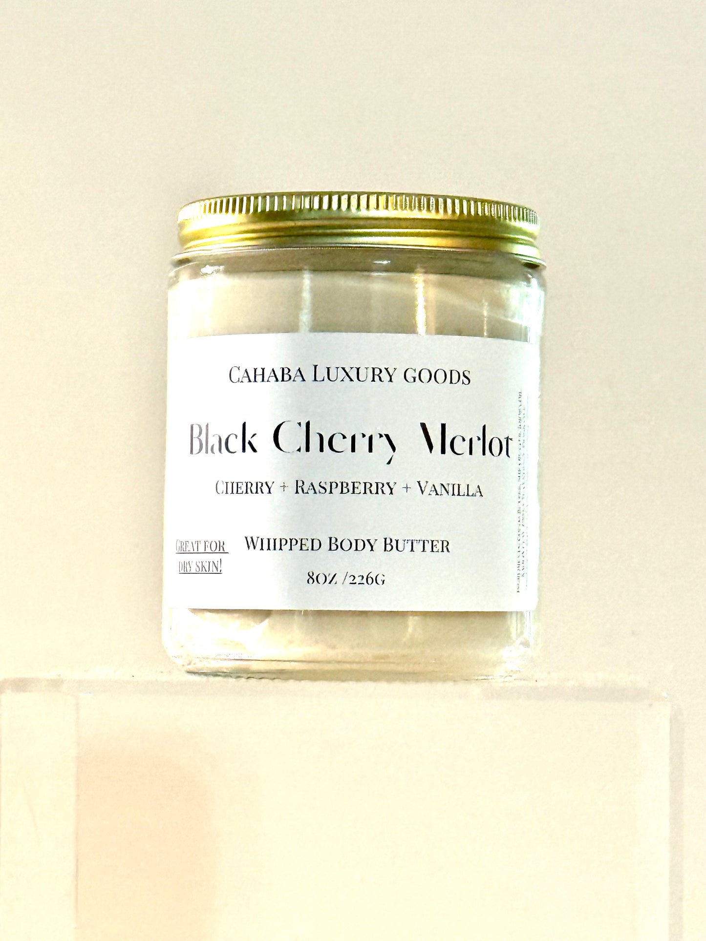 Black Cherry Merlot- Body Butter