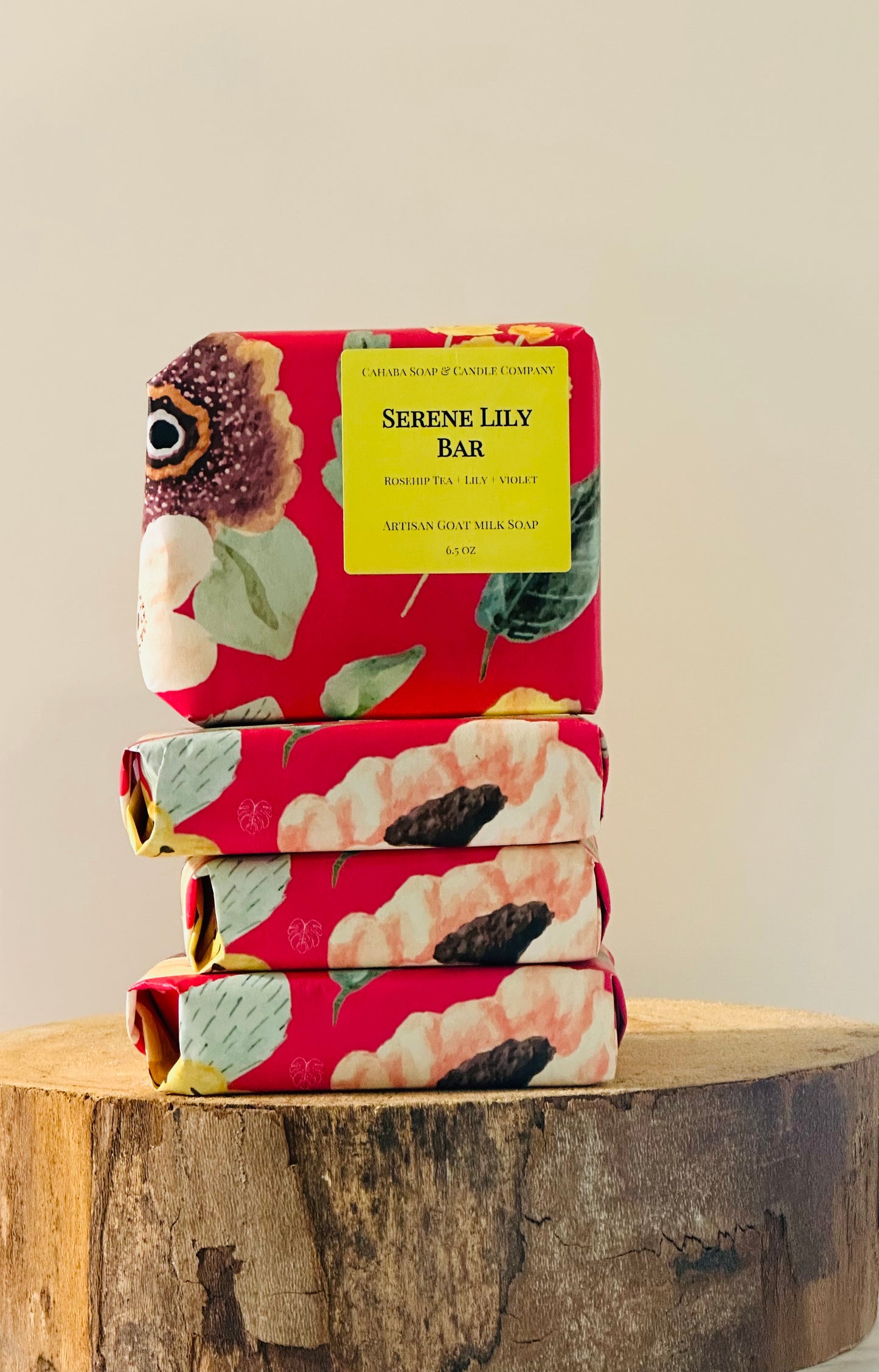 Serene Lily Bar Soap