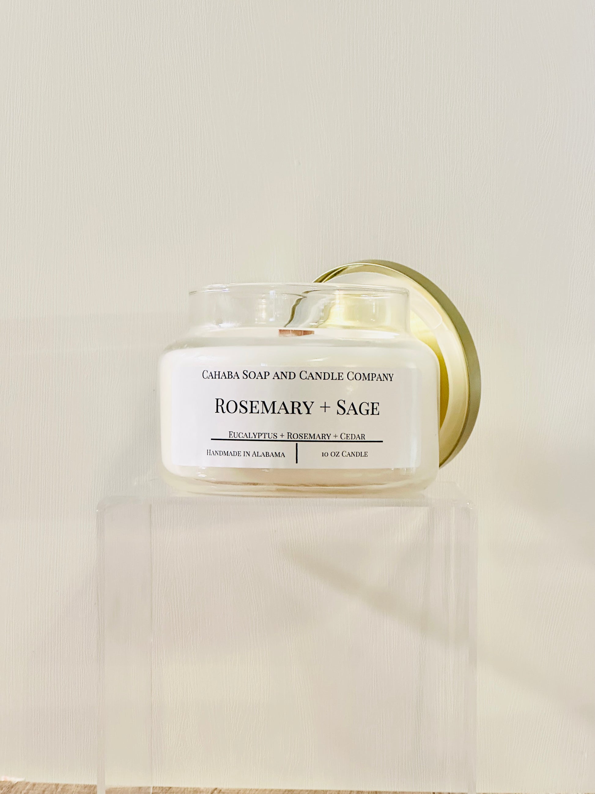 Rosemary + Sage - Cahaba Soap and Candle Company