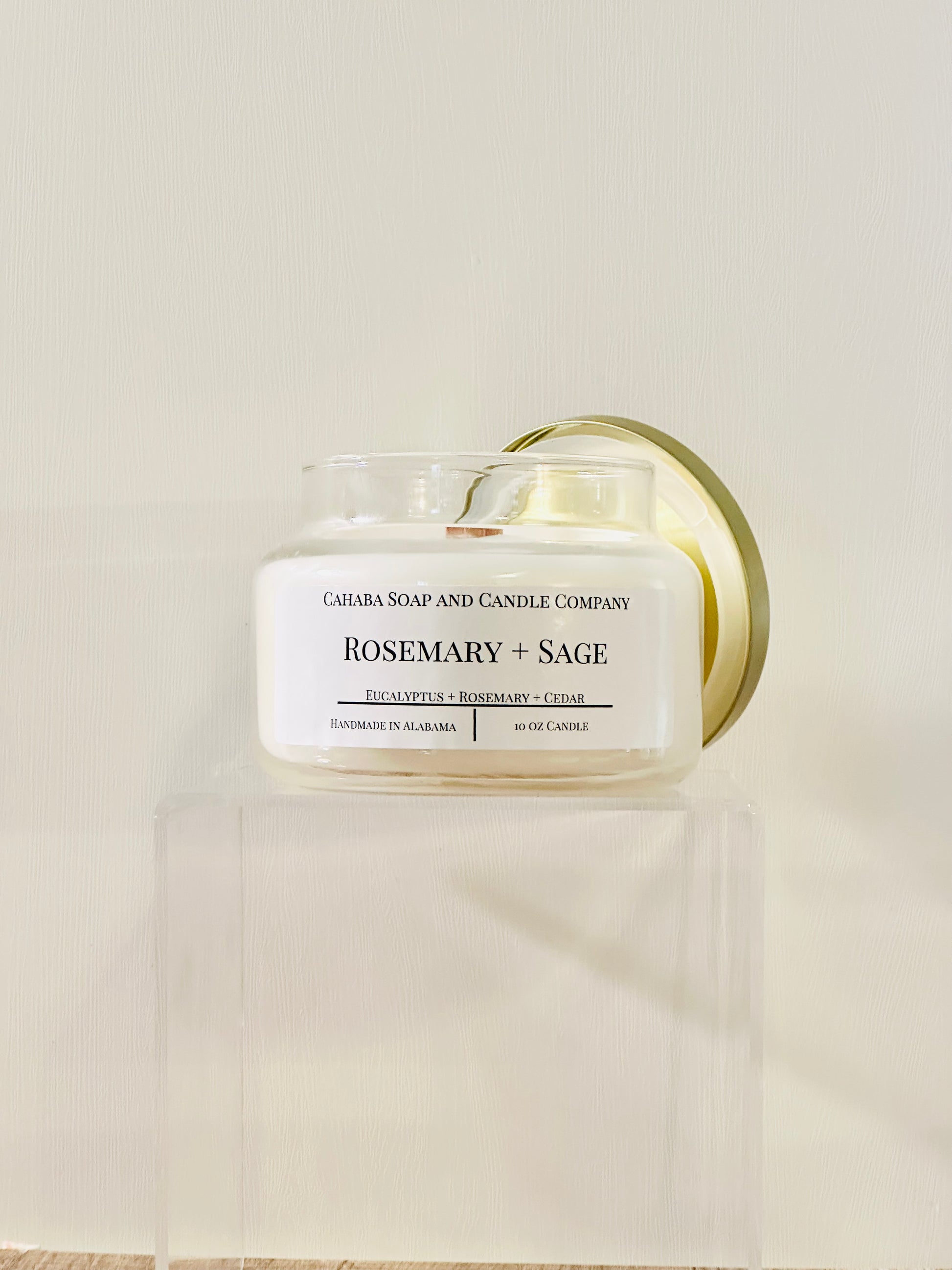 Rosemary + Sage - Cahaba Soap and Candle Company