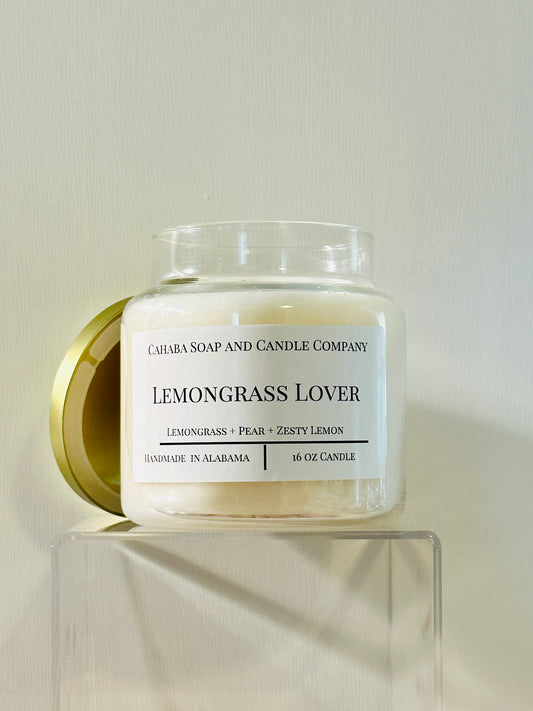 Lemongrass Lover - Cahaba Soap and Candle Company