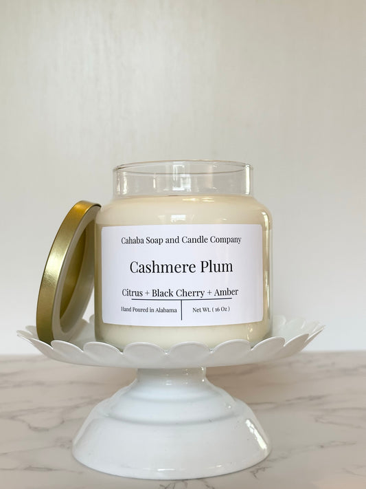 Cashmere Plum (Best Seller) - Cahaba Soap and Candle Company