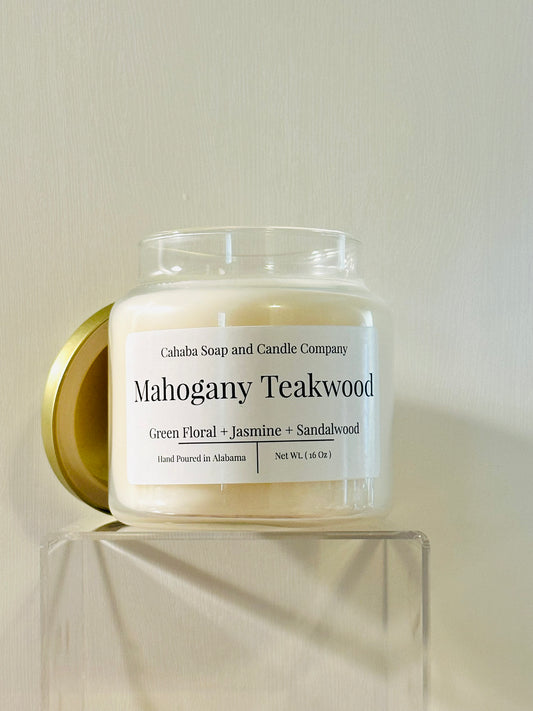 Mahogany Teakwood - Cahaba Soap and Candle Company