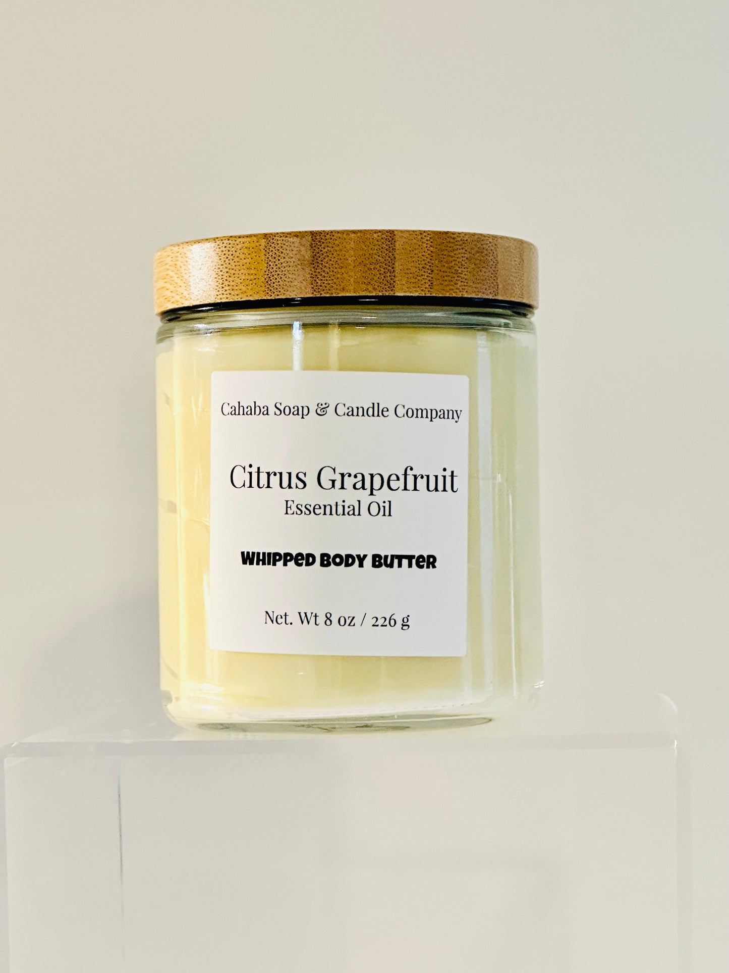 Citrus Grapefruit- Essential Oil Body Butter - Cahaba Soap and Candle Company