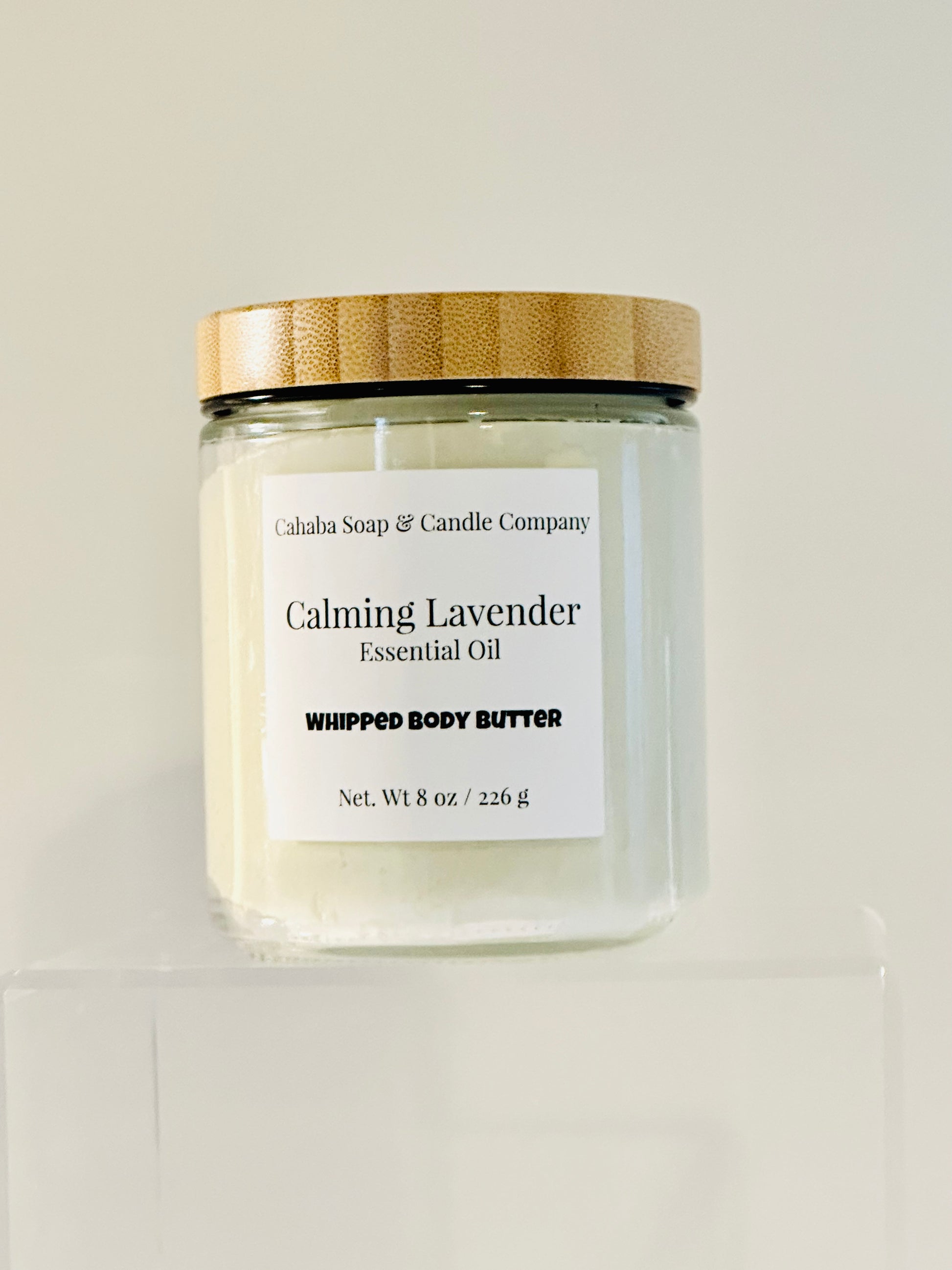 Calming Lavender - Essential Oil Body Butter - Cahaba Soap and Candle Company