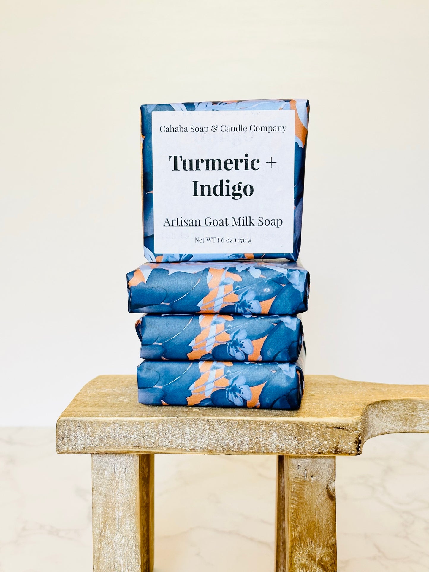 Turmeric + Indigo - Cahaba Soap and Candle Company