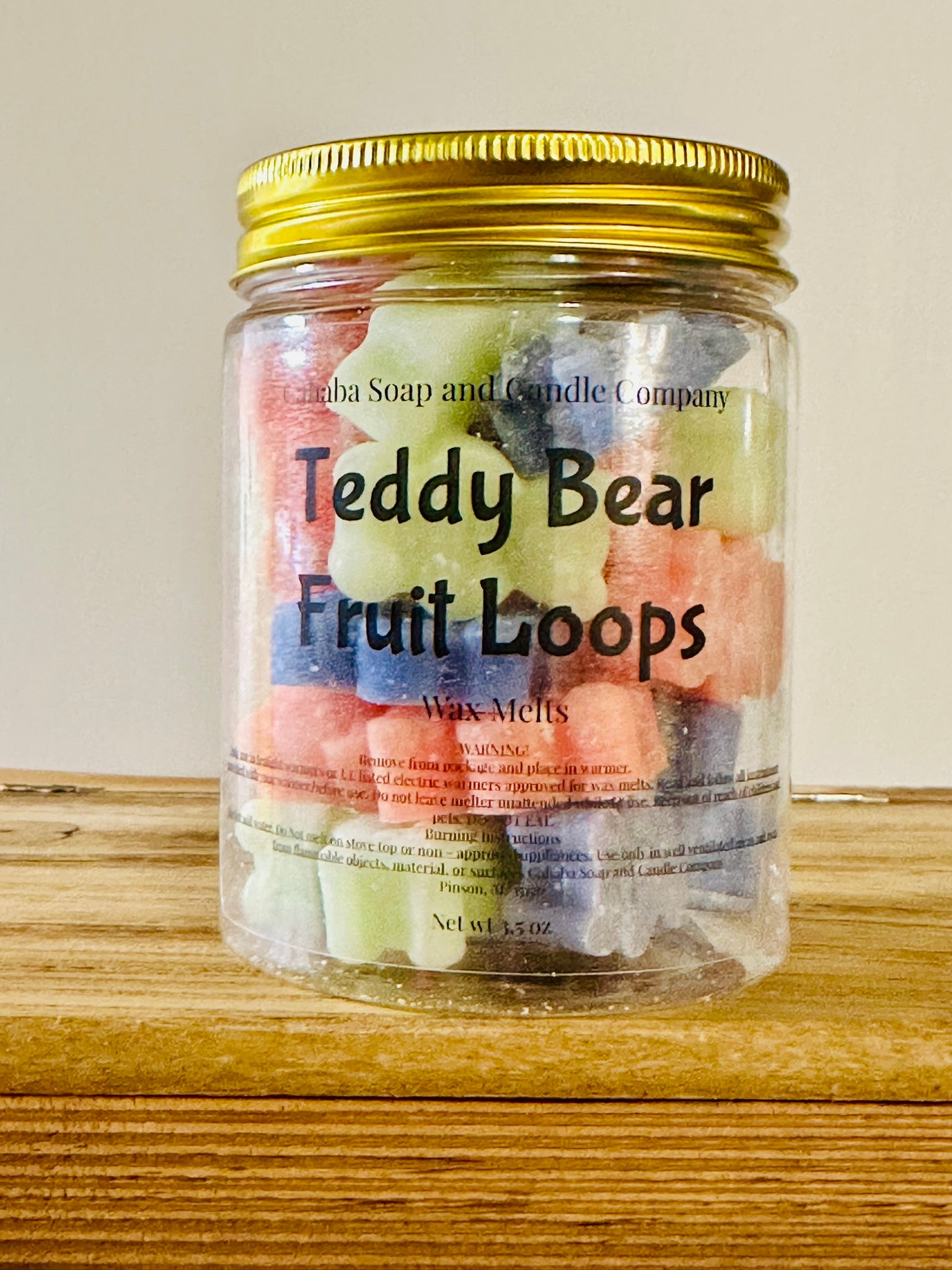 Teddy Bear {Fruit Loops} - Cahaba Soap and Candle Company