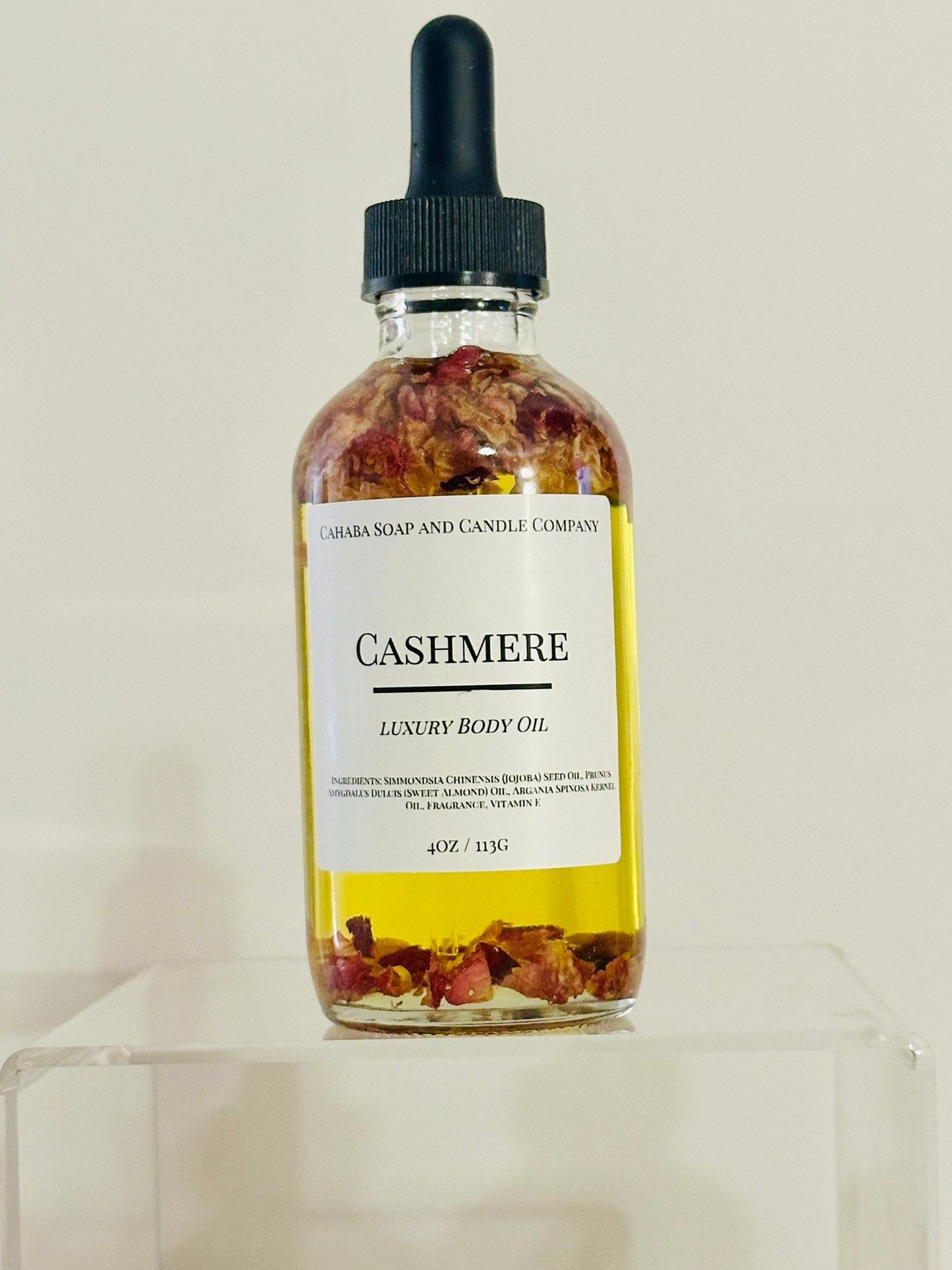 Cashmere Body Oil - Cahaba Soap and Candle Company
