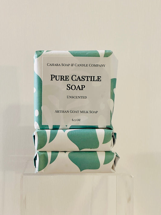 Pure Castile Unscented - Cahaba Soap and Candle Company