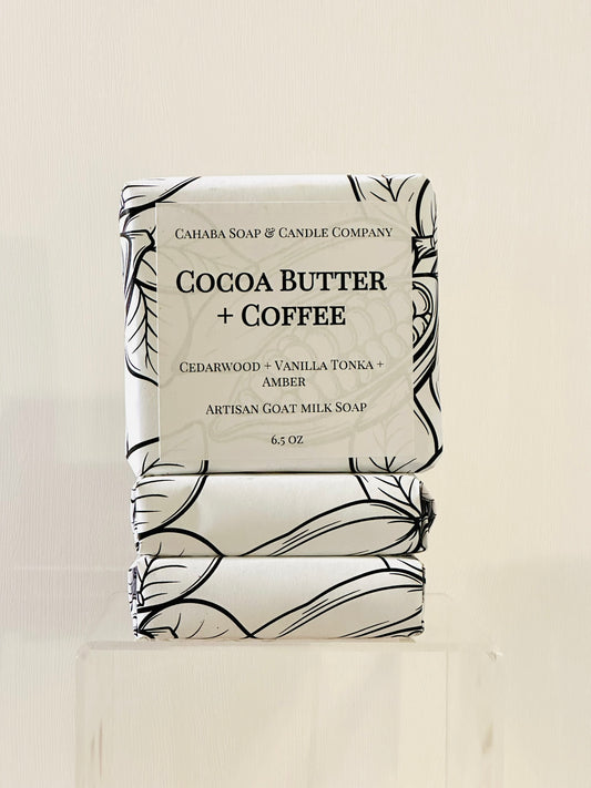 Cocoa Butter + Coffee - Cahaba Soap and Candle Company