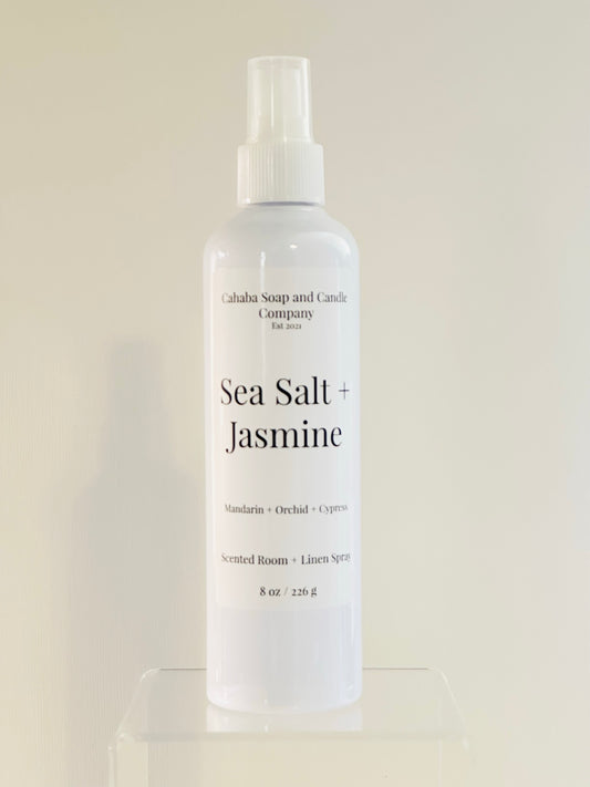 Sea Salt + Jasmine Room Spray - Cahaba Soap and Candle Company