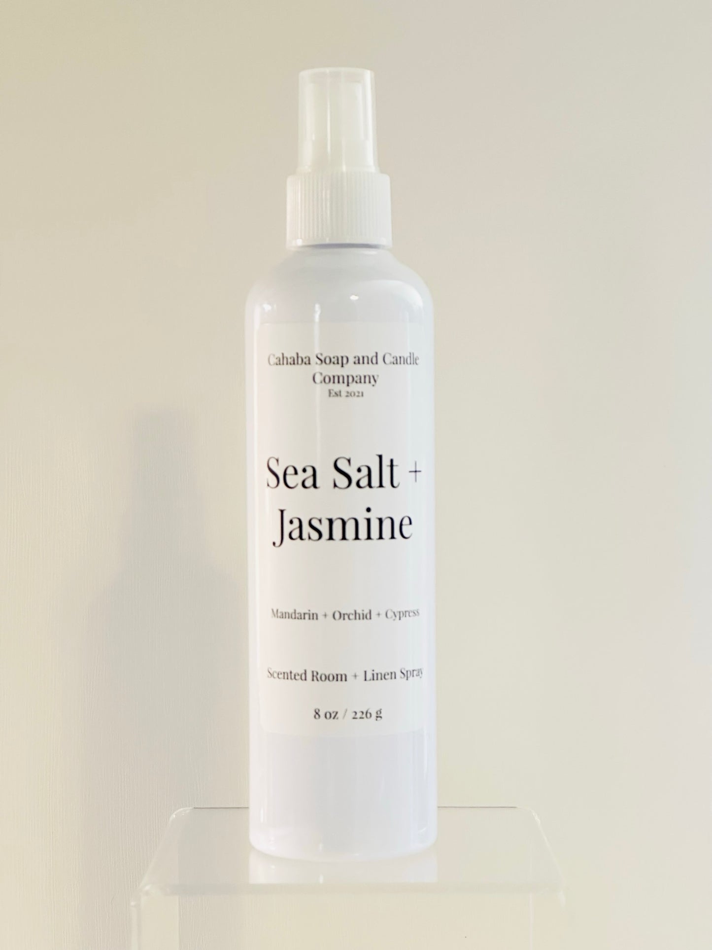 Sea Salt + Jasmine Room Spray - Cahaba Soap and Candle Company