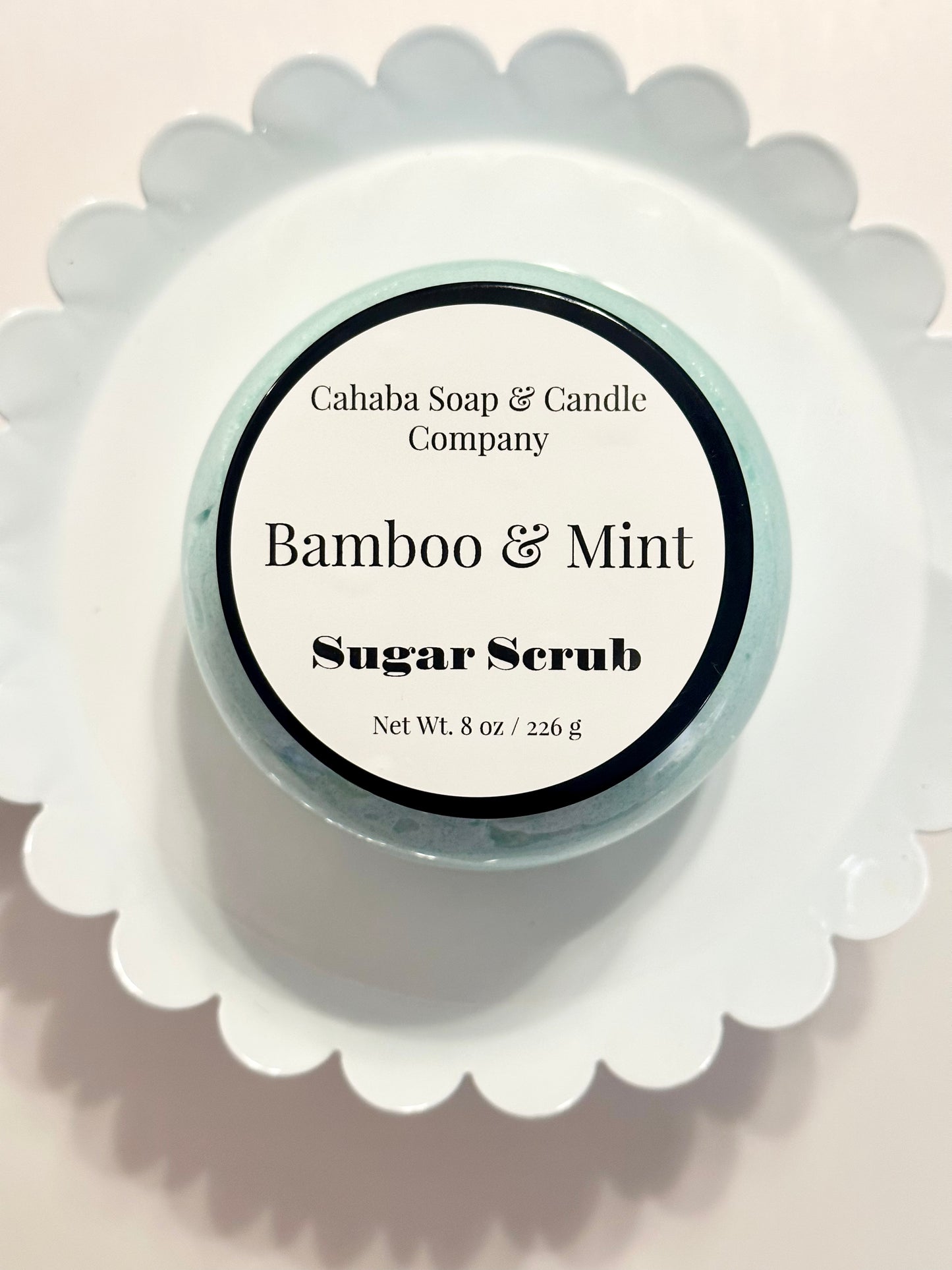 Bamboo + Mint Sugar Scrubs