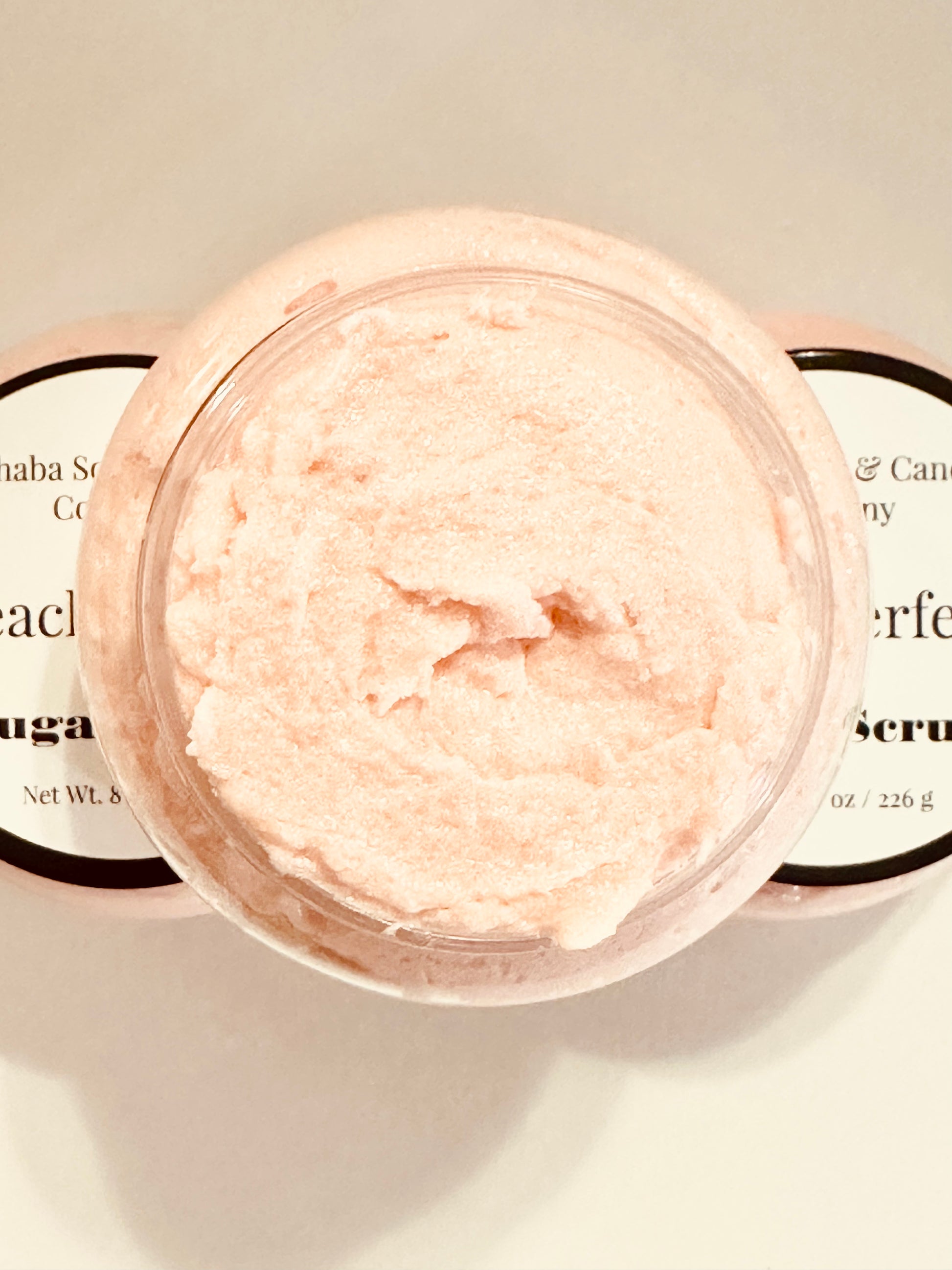 Peach Perfect Sugar Scrubs - Cahaba Soap and Candle Company