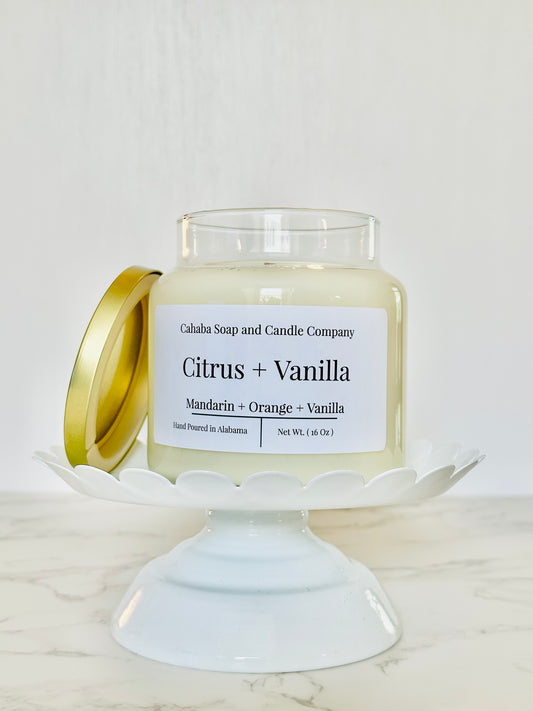 Citrus + Vanilla - Cahaba Soap and Candle Company
