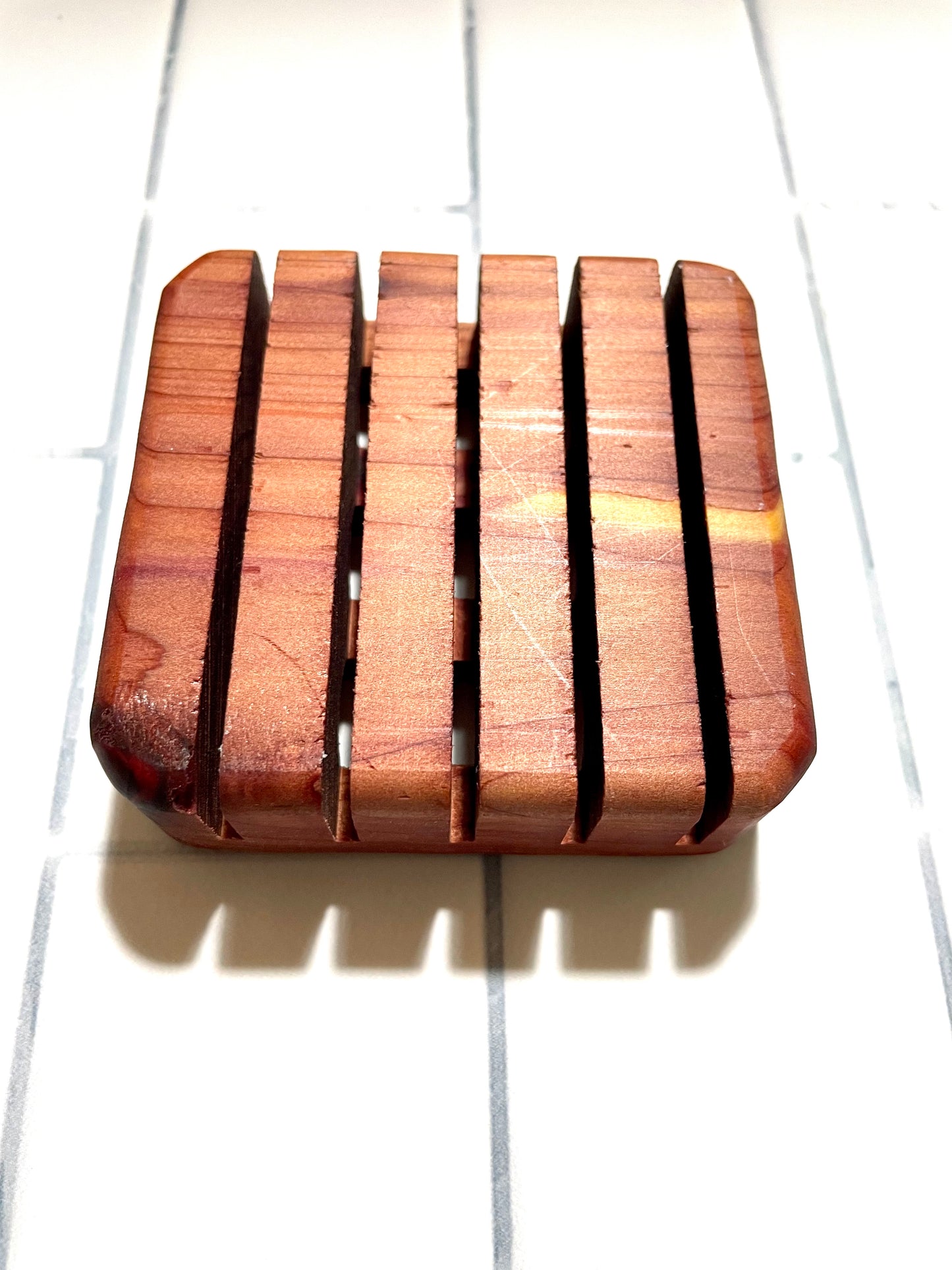 Handmade Cedar Soap Dish Holder - Cahaba Soap and Candle Company